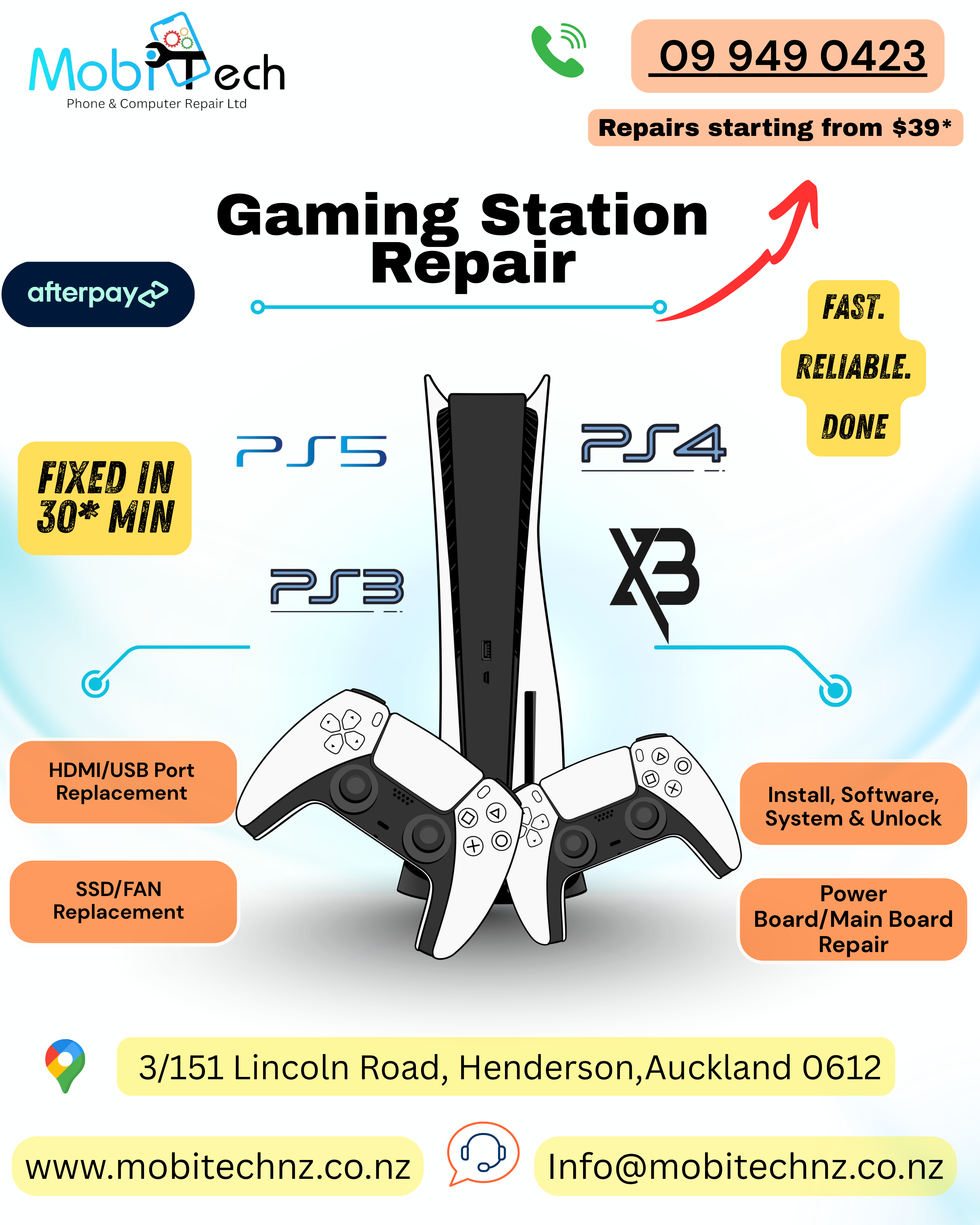 Gaming Console Repair
