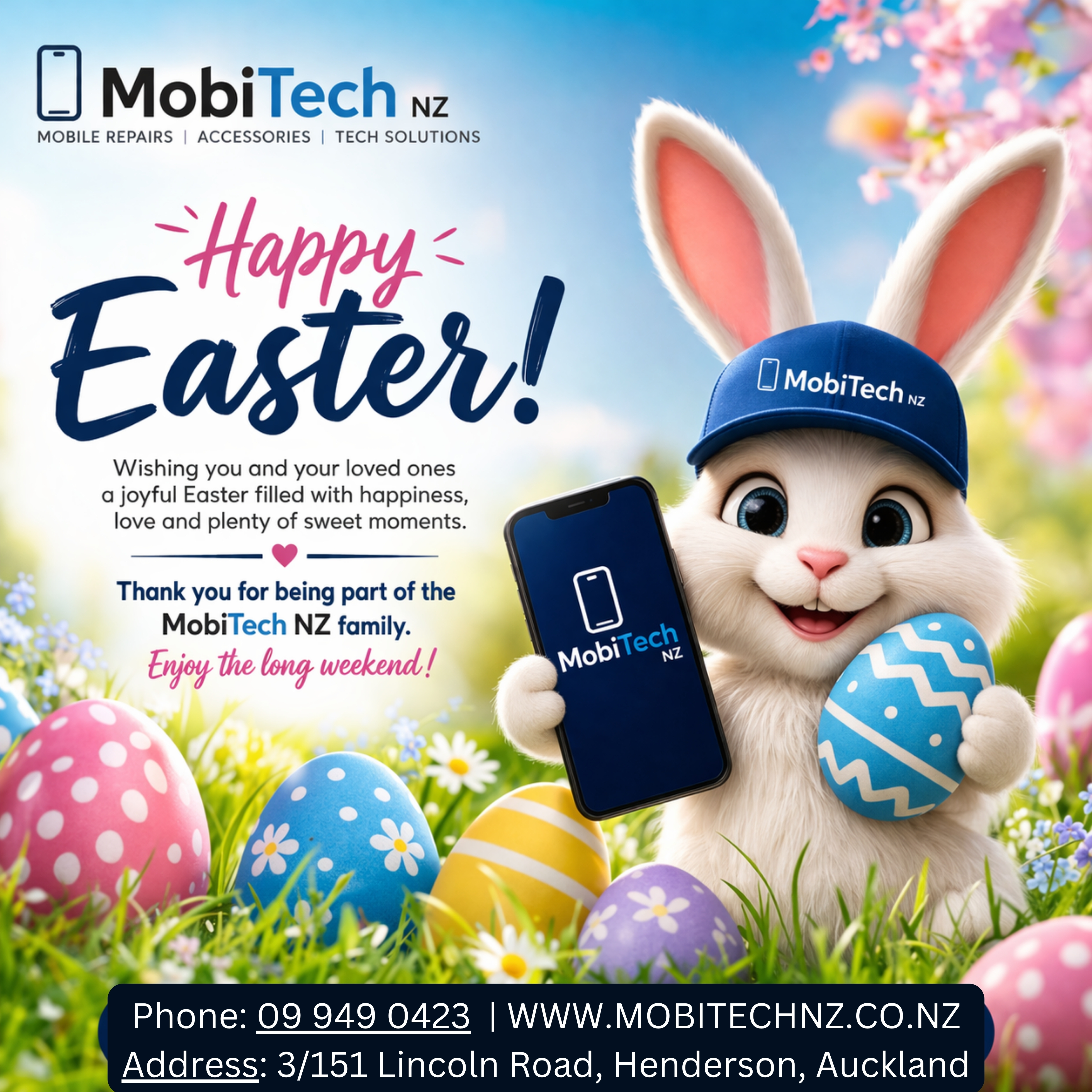 Happy Easter from MobiTech NZ!